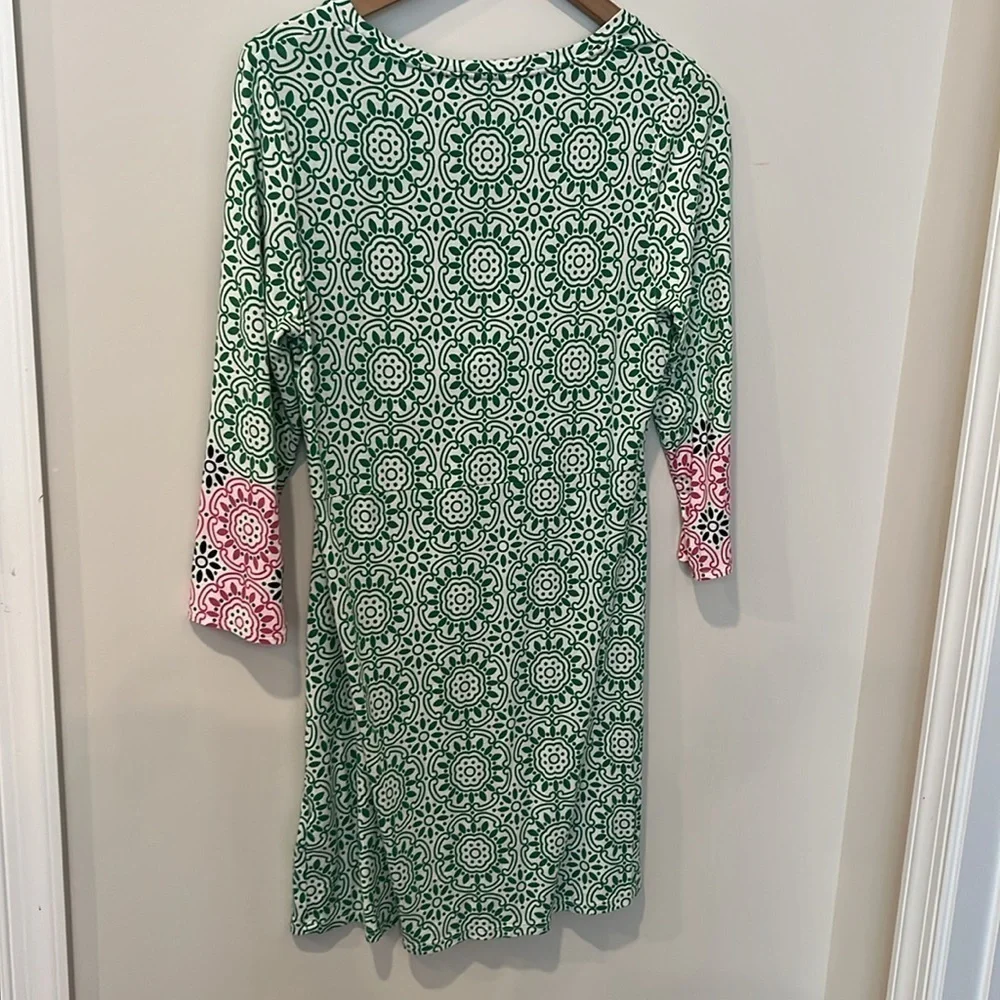 Boden Jersey Knit V Neck Dress Size 8